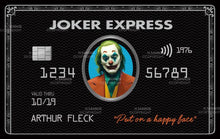 Load image into Gallery viewer, AMEX Creative Cards - Joker